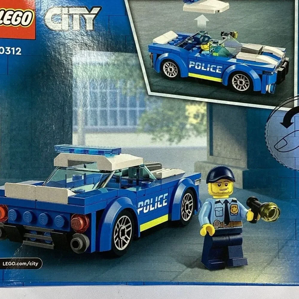 Lego City Police Car Minifigure Kit 60312 New In Box 94 Pieces Age 5+